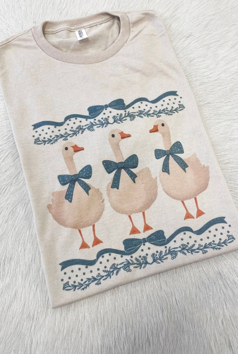 Fancy geese tee