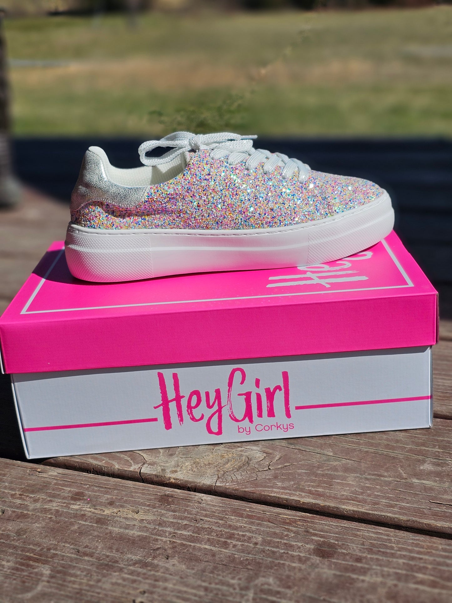 Blinding Mermaid Sneakers by Corky's