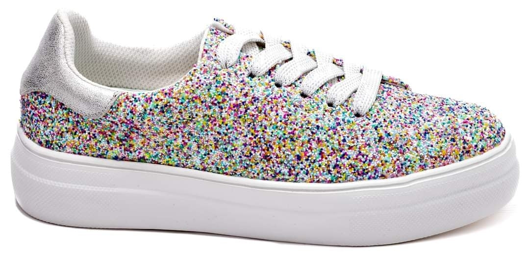 Blinding Mermaid Sneakers by Corky's