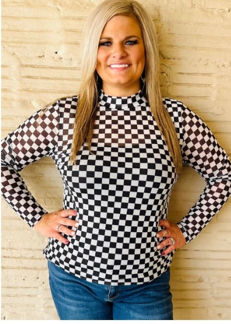 Round the track mesh top