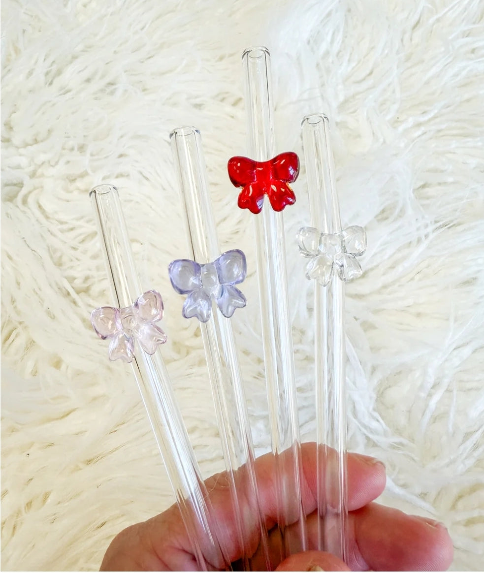 Glass Straw Set
