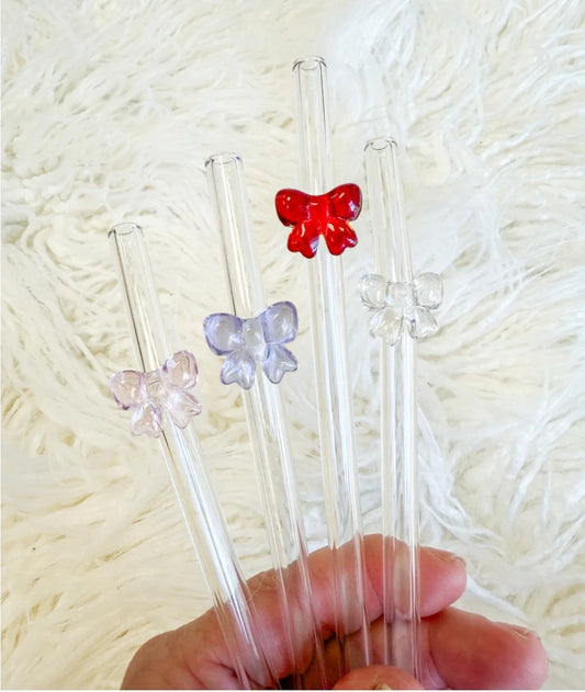 Glass Straw Set