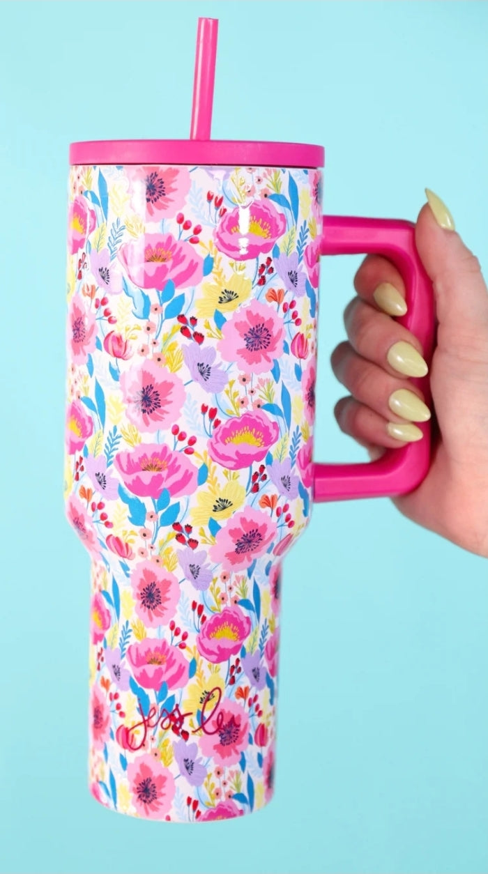 Fields Of Floral Tumbler