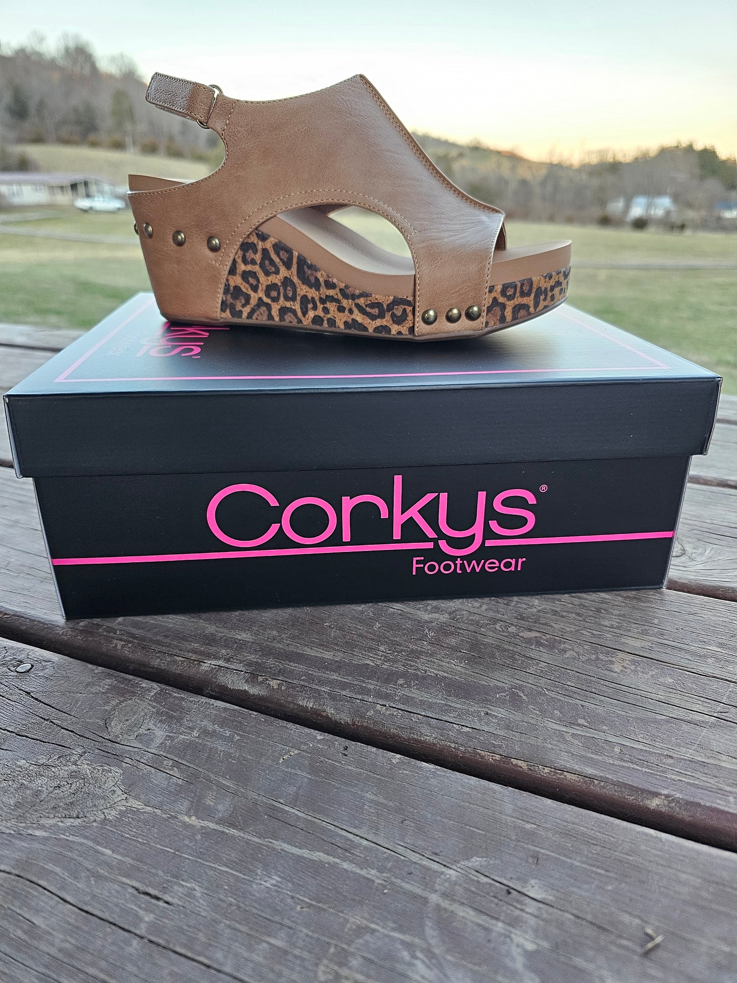 Taupe Smooth Leopard Carley's by Corky's