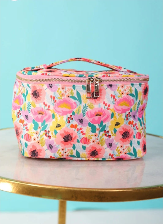 Fields Of Floral Travel Bag
